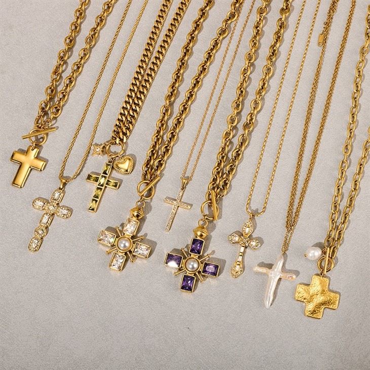 316 Stainless Steel Cross Necklaces price