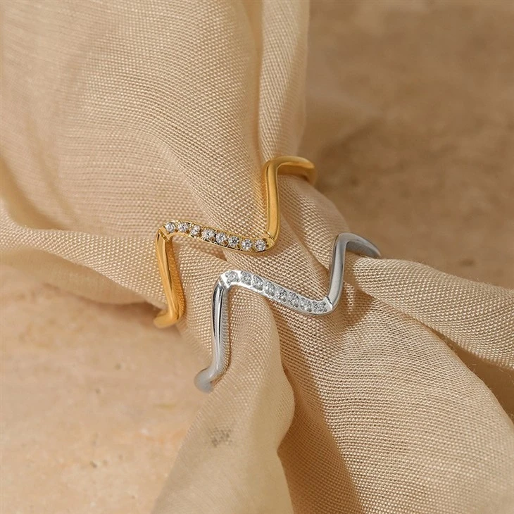 316 Stainless Steel Wave Ring factory