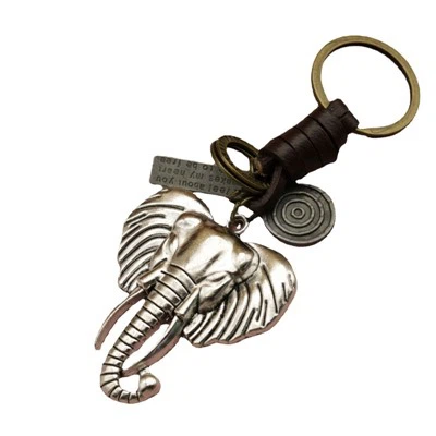 Clauer d'elefant vintage|Regal per a home de cuir trenat