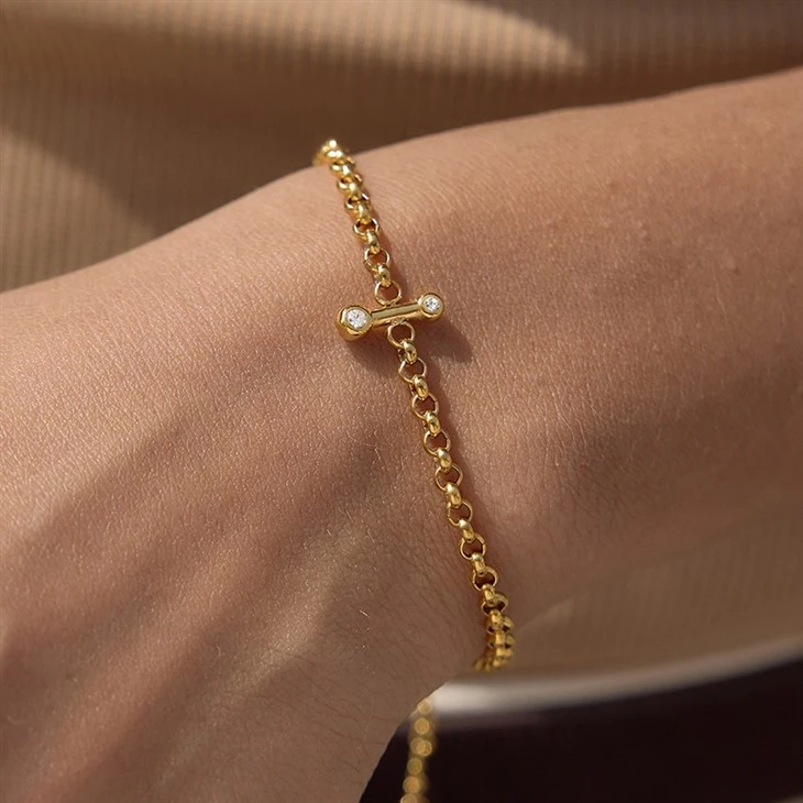 Two CZ Bar Bracelet suppliers